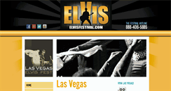 Desktop Screenshot of lasvegaselvisfestival.com